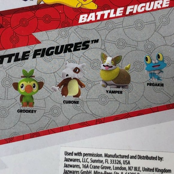 Pokemon Battle Ready Grookey Froakie Figure Lot Of 2 New Sealed 2021 - Picture 7 of 11